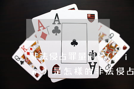非法侵占罪量刑標(biāo)準(zhǔn)是怎樣的（非法侵占罪量刑標(biāo)準(zhǔn)）