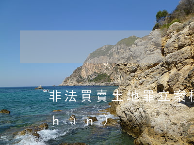 非法買賣土地罪立案標(biāo)準(zhǔn)