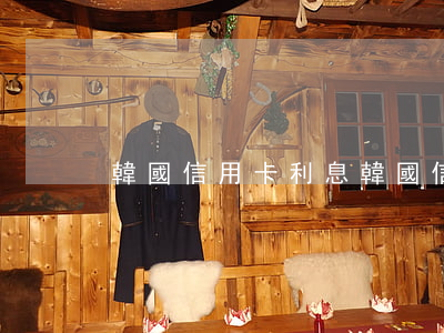 韓國信用卡利息(韓國 信用卡)