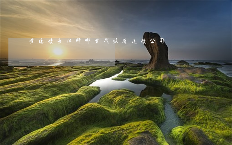 顺德债务律师哪里找(顺德追债公司)