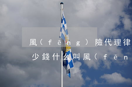 風(fēng)險代理律師費(fèi)多少錢(什么叫風(fēng)險代理律師費(fèi))