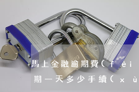 馬上金融逾期費(fèi)多少 馬上金融逾期一天多少手續(xù)費(fèi)