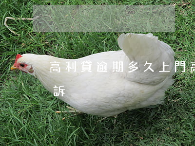 高利貸逾期多久上門(高利貸逾期多久會被起訴)
