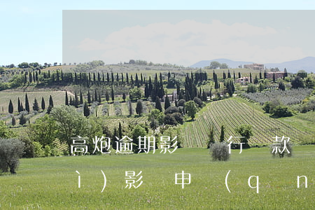 高炮逾期影響銀行貸款嗎（高炮逾期會(huì)影響申請(qǐng)信用卡嗎）