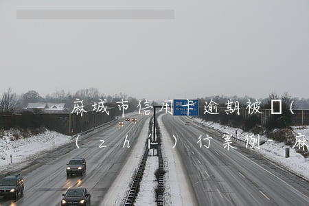 麻城市信用卡逾期被強(qiáng)制執(zhí)行案例-麻城市信用卡逾期被強(qiáng)制執(zhí)行案例最新