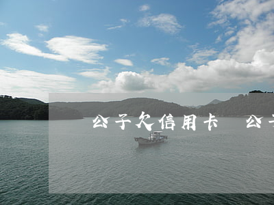 黃公子欠信用卡(黃公子餐廳老板是誰)