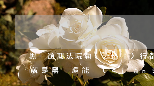 黑戶逾期法院執(zhí)行都可以做(本來就是黑戶還能強(qiáng)制執(zhí)行嗎)