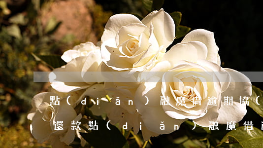 點(diǎn)融魔借逾期協(xié)商還款(點(diǎn)融魔借逾期協(xié)商還款)