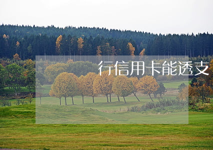 齊魯銀行信用卡能透支嗎
