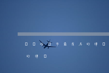 齊齊哈爾市最有名的律師(齊齊哈爾市最有名的律師)